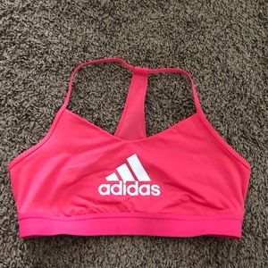 Adidas sport bra, size M